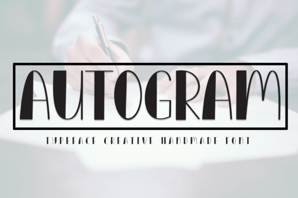 Autogram Font Review: A Display Typeface with Editorial Charm