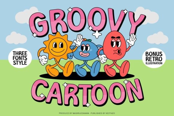 Groovy Cartoon: A Display Font That Balances Play and Polish