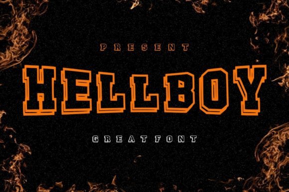 Hellboy Font: A Modern Display Typeface for Digital Designers