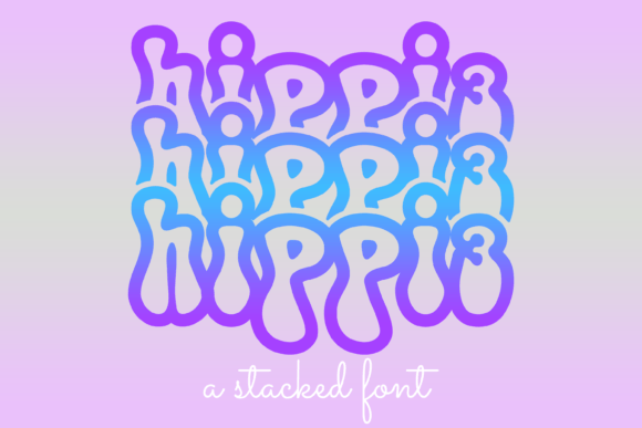 Hippi3 Font: A Designer's Take on a Funky Display Typeface
