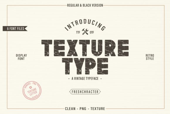 How Texture Type Brings Vintage Character to Your Brand