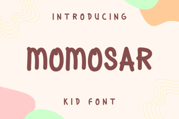 Momosar Display Font Brings Personality to Editorial Layouts