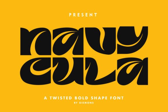 Navycula Font Review: A Bold Display Typeface for Branding