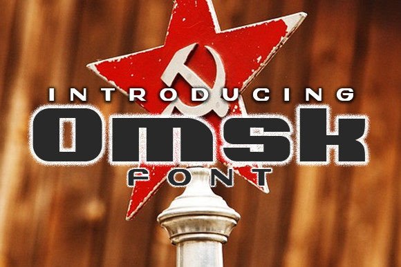 Omsk Font: A Display Typeface for Bold Web Design