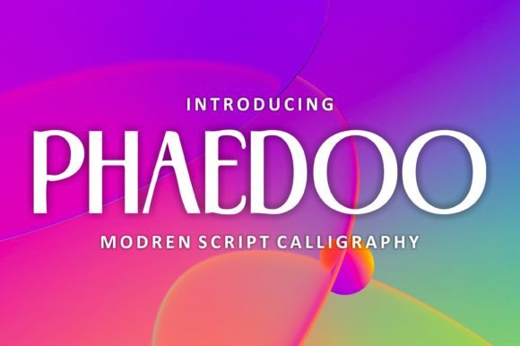 Phaedoo: A Display Font for Editorial Storytelling