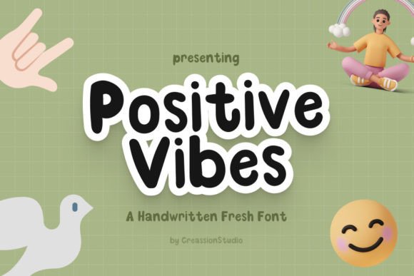 Positive Vibes Font: A Small Business Brand Upgrade Worth Making