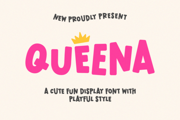 Queena Display Font: Whimsy That Works for Campaigns