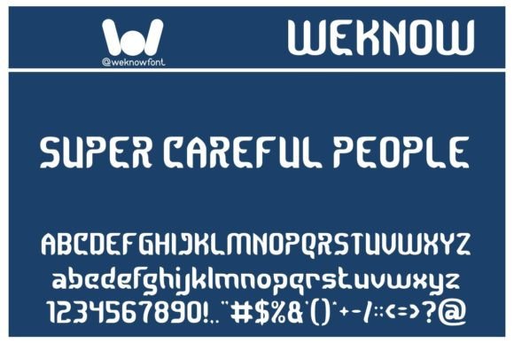 Super Careful People: A Display Font That Turns Heads in Branding Projects