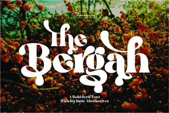 The Bergah: A Display Font That Elevates Your Small Business Branding